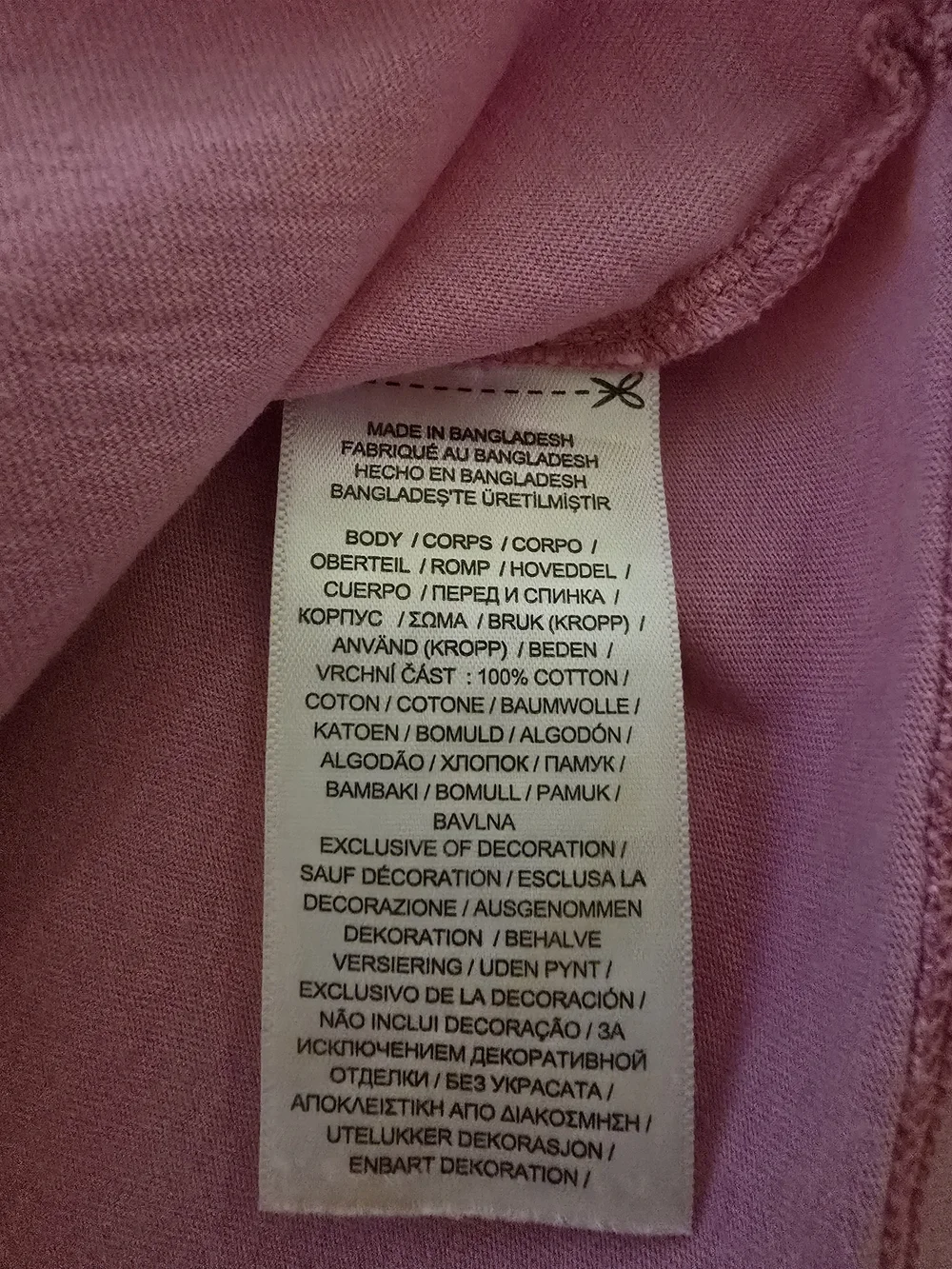 Ralph Lauren - Pink Short Sleeve Tee with Blue Pony - Size 24 Months